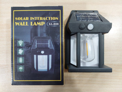 Solar Sensor Light – Outdoor LED Motion Sensor Wall Light