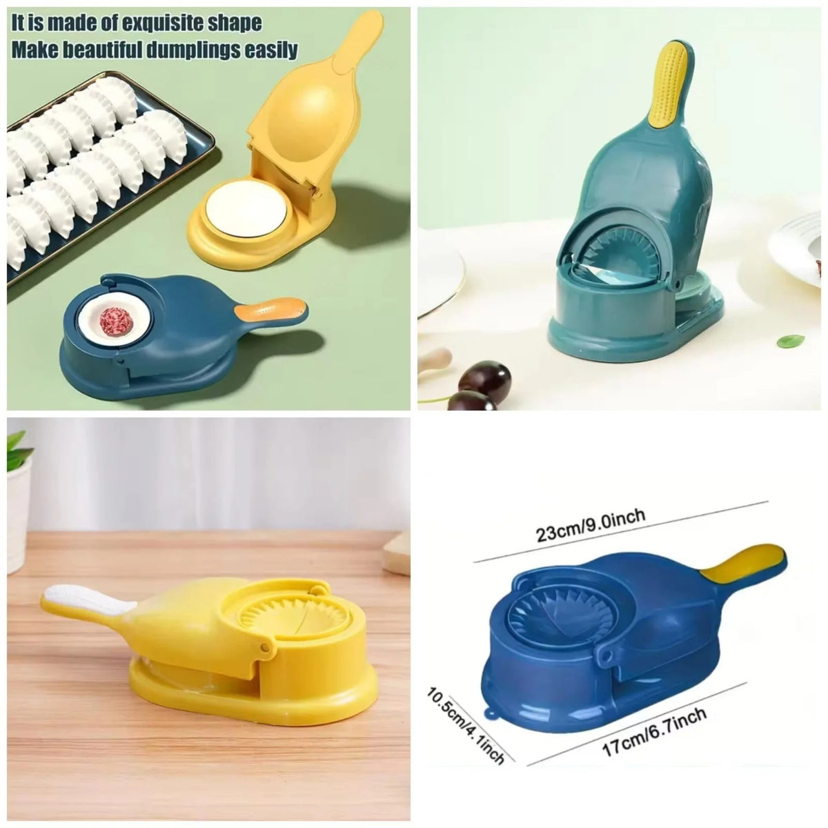 Dumpling Maker Machine – Manual Dumpling Press for Homemade Dumplings