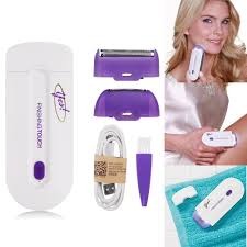 Rechargeable Facial Hair Remover – Portable Electric Hair Removal Device for Women