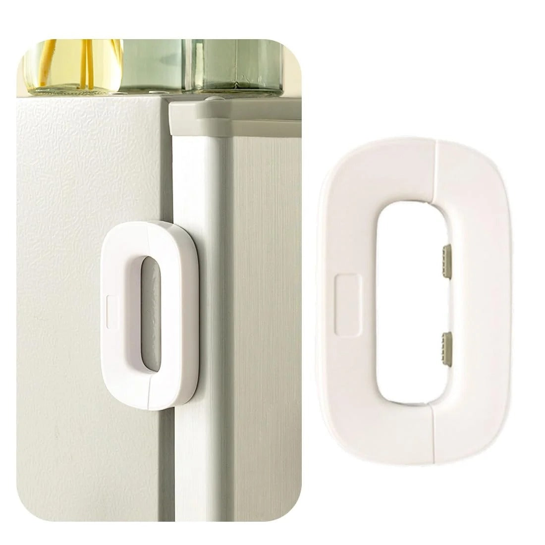 Refrigerator Lock – Child Safety Fridge Door Lock with Adhesive