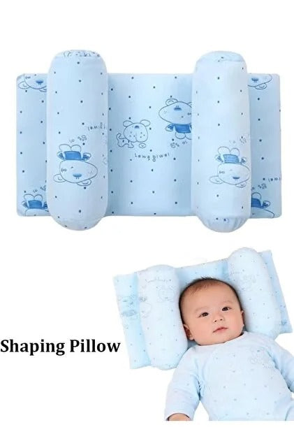 Baby Support Pillow for Newborn – Soft Breathable Infant Head & Body Support Cushion for Sleeping, Crib & Stroller