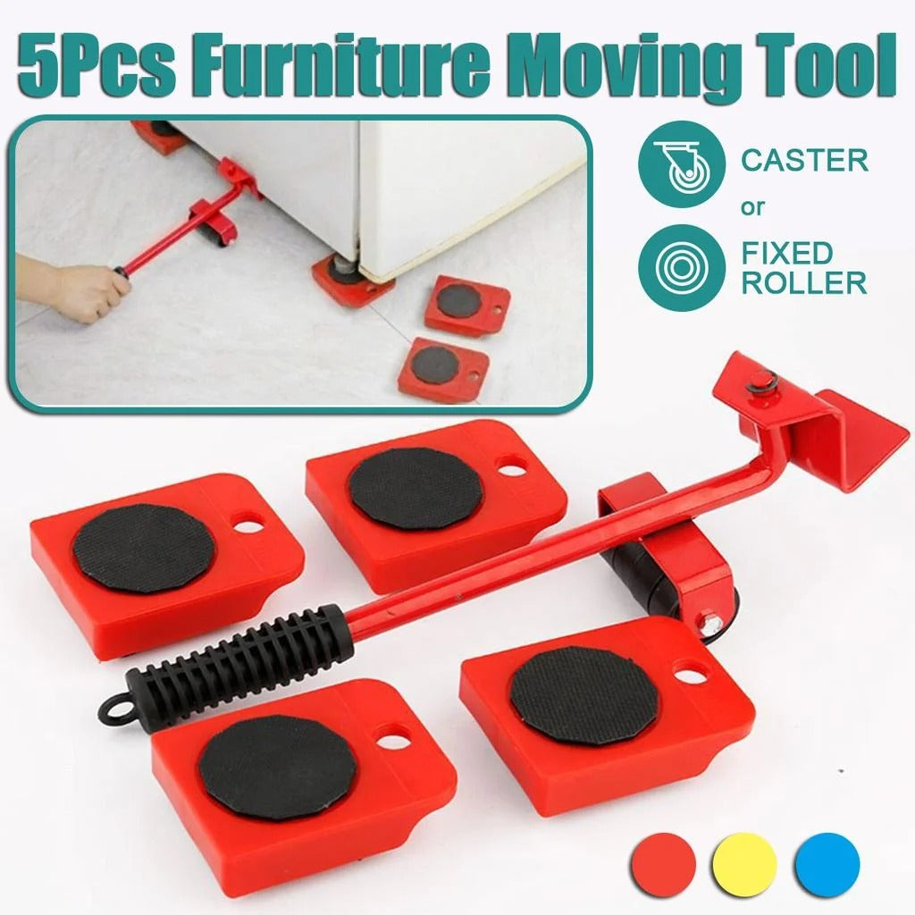 Furniture Moving Tool Set – Heavy Duty Furniture Lifter & Roller Sliders