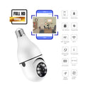 Bulb Holder Security Camera WiFi 360° Panoramic CCTV Camera with Night Vision, Motion Detection & Two-Way Audio