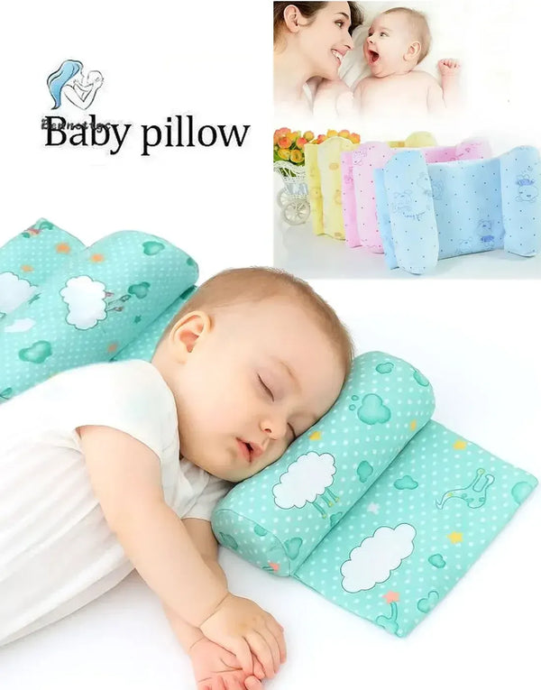 Baby Support Pillow for Newborn – Soft Breathable Infant Head & Body Support Cushion for Sleeping, Crib & Stroller