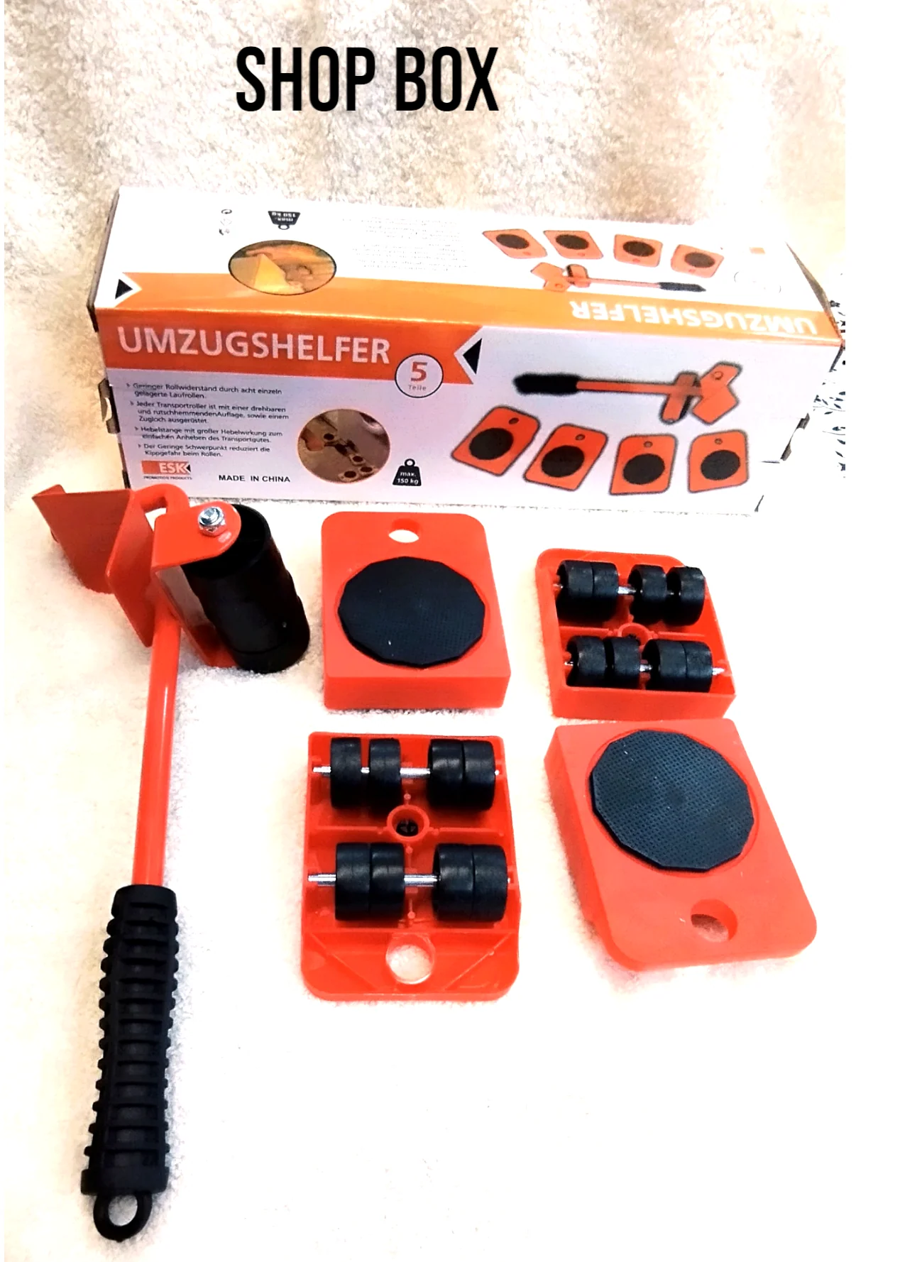 Furniture Moving Tool Set – Heavy Duty Furniture Lifter & Roller Sliders