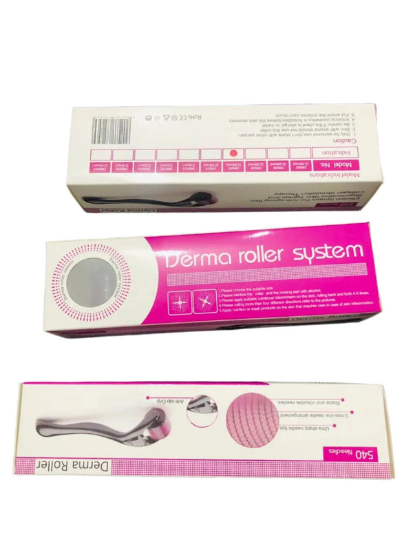 Derma Roller – Microneedle Skin Care Roller for Face, Beard & Scalp
