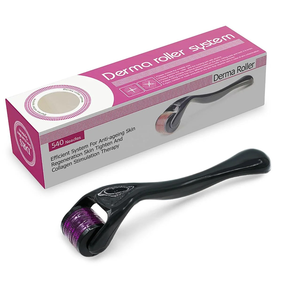 Derma Roller – Microneedle Skin Care Roller for Face, Beard & Scalp