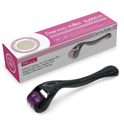 Derma Roller – Microneedle Skin Care Roller for Face, Beard & Scalp
