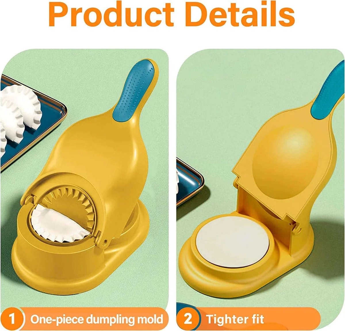 Dumpling Maker Machine – Manual Dumpling Press for Homemade Dumplings
