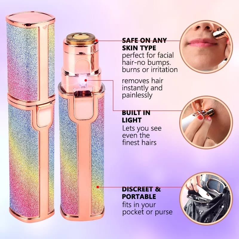 Eyebrow Trimmer – Rechargeable Electric Eyebrow & Facial Hair Trimmer