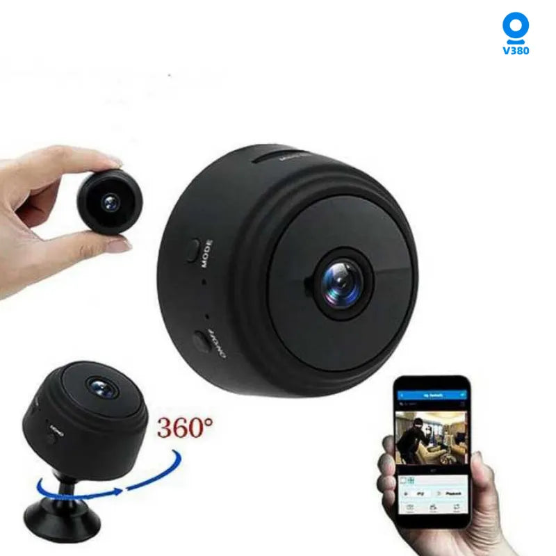 A9 Mini WiFi Camera HD 1080P | Wireless Smart Home Security Camera with Night Vision , Motion Detection,Wireless CCTV Camera Pakistan