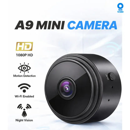A9 Mini WiFi Camera HD 1080P | Wireless Smart Home Security Camera with Night Vision , Motion Detection,Wireless CCTV Camera Pakistan
